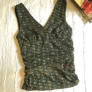 Kenneth Cole Ruched Sleeveless Top